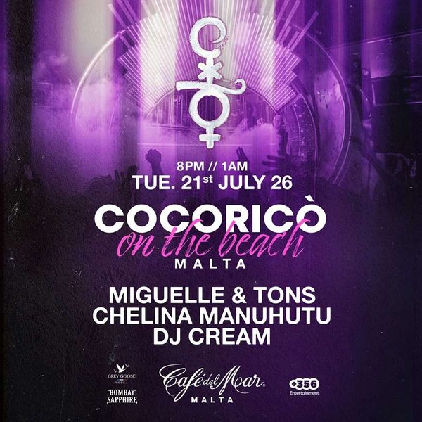 Cocorico on the Beach – Miguel & Tons